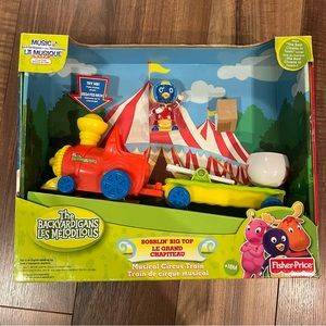 Backyardigans Bobblin’ Big Top Musical Circus Train Retired Toy